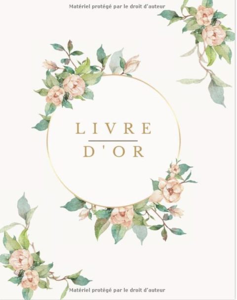 Livre d'or de mariage pour mariage champêtre ou bohème - Fête, Fiançailles, Noces, PACS, Anniversaire, Célébration, Union