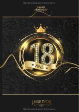 Livre d'Or 18 ans - Couverture Cartonnée Rigide