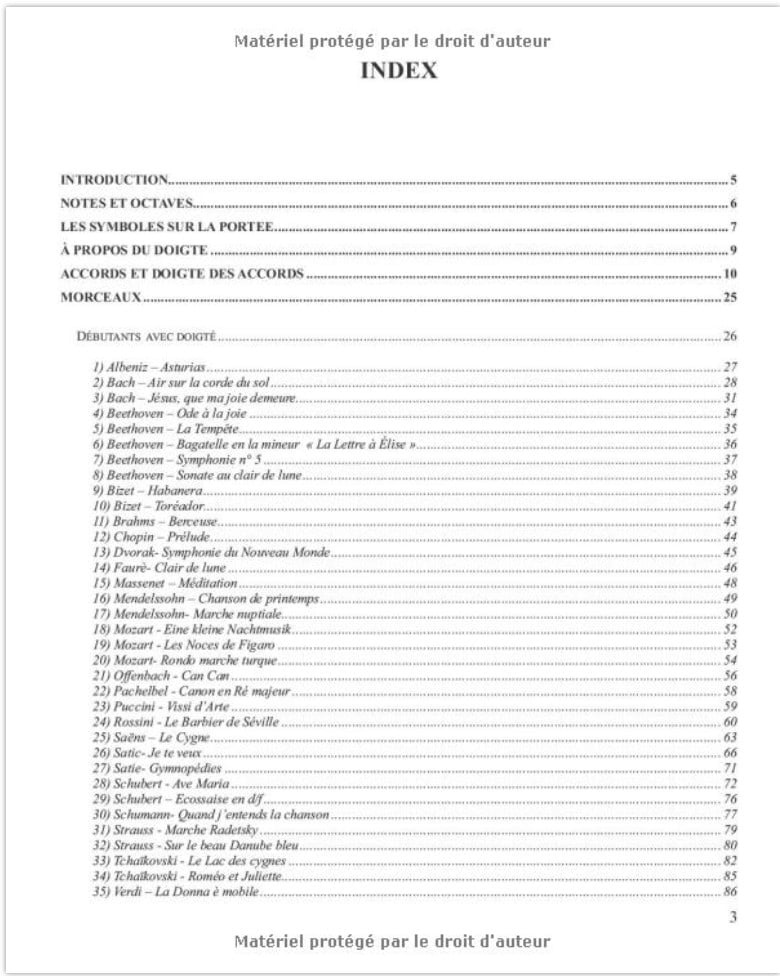 70 Partitions de Piano pour Débutants Le recueil des grands Classiques de la Musique les plus appréciés