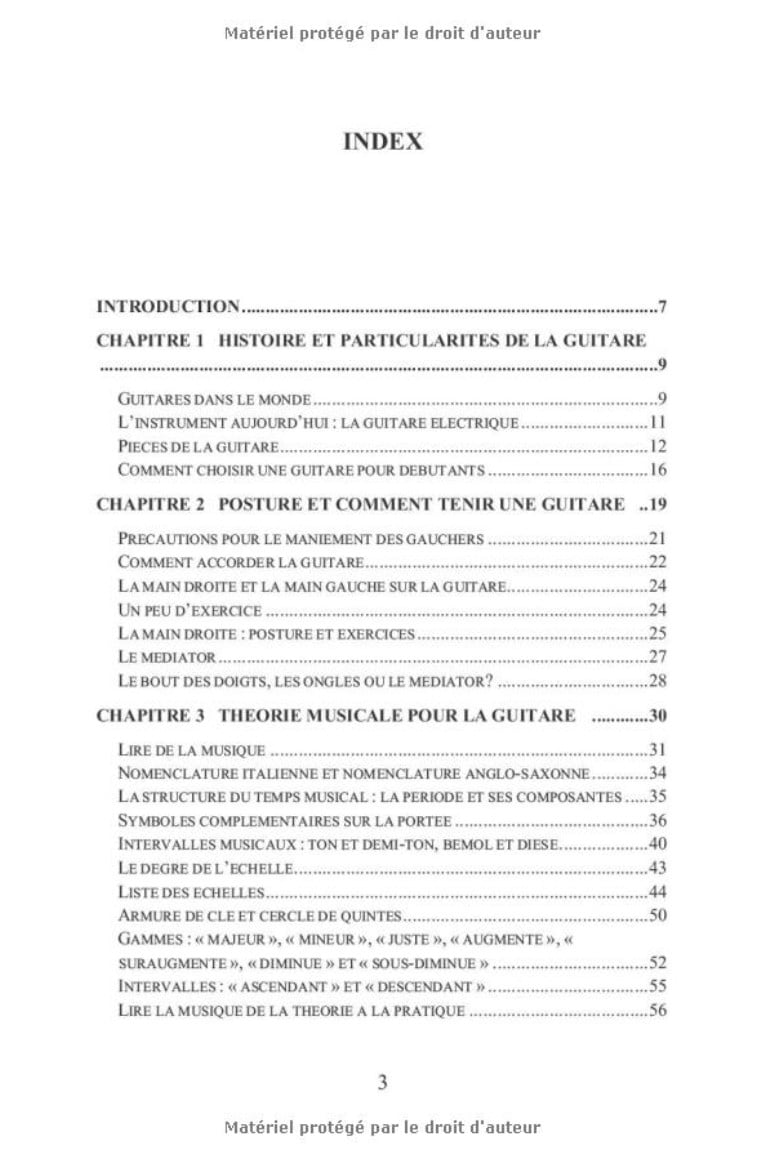 Manuel de Guitare Apprenez à jouer de la Guitare avec une Méthode simple et efficace expliquée étape par étape