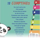 15 partitions de comptines pour enfants - Volume 1 pour piano ou xylophone - dès 3 ans