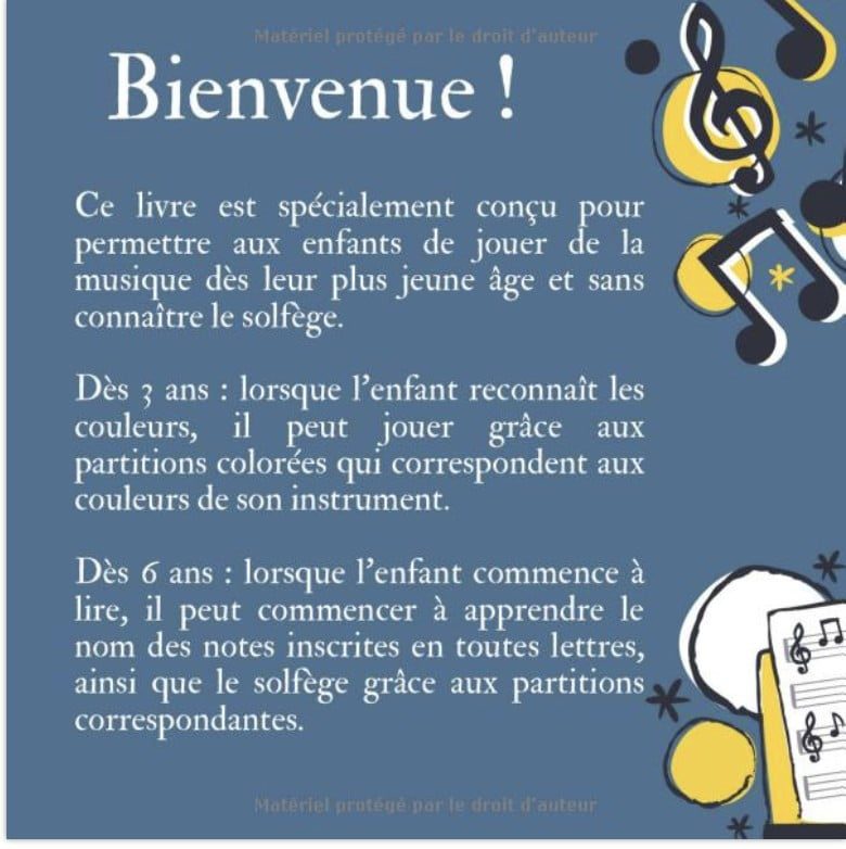 15 partitions de comptines pour enfants - Volume 2 pour piano ou xylophone - dès 3 ans