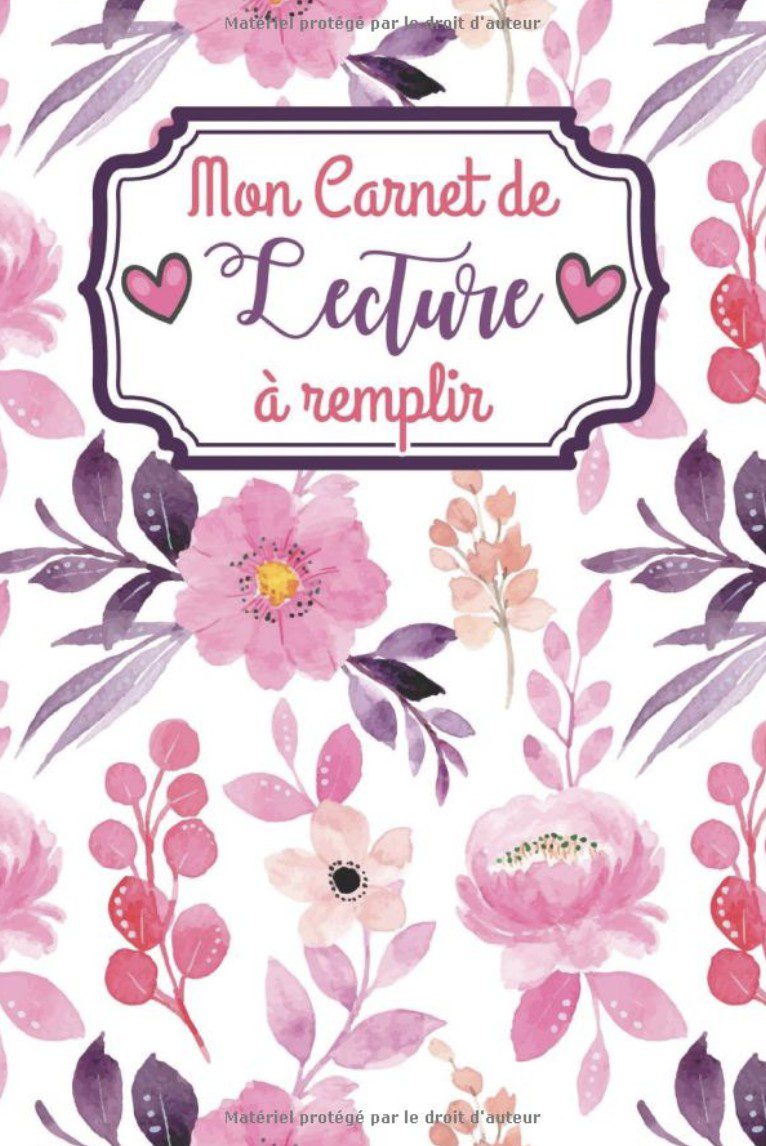 Carnet de lecture à remplir 100 fiches de lecture à compléter