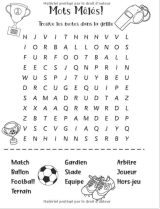 Cahier D'activités Football Pour Les Enfants De 6 à 10 Ans Un livre de jeux foot