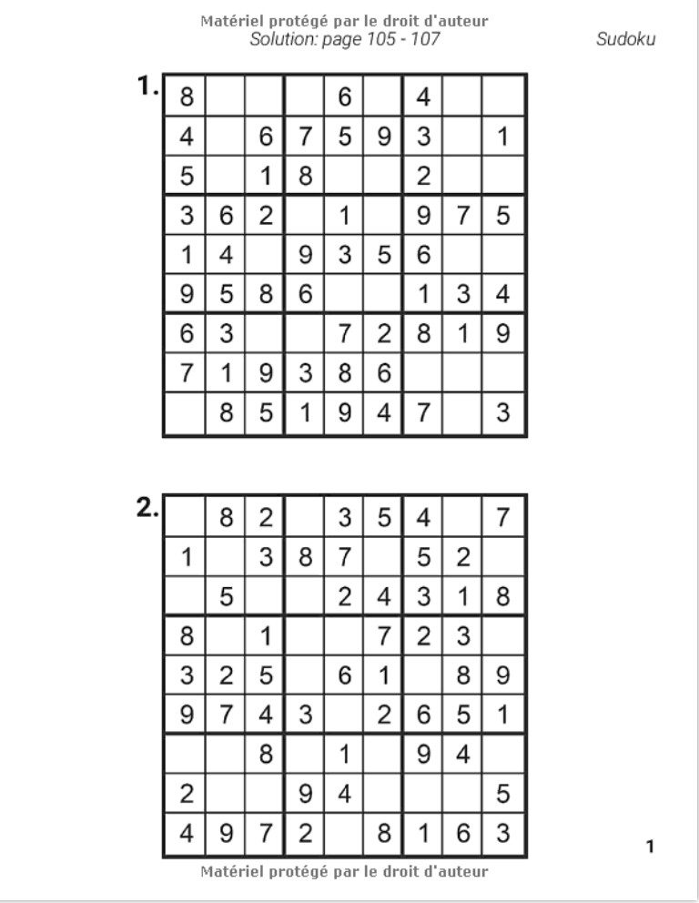 Cahier d'activité 8-12 ans 6 en 1 - Sudoku, Mots mêlés, coloriage, labyrinthes