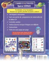 Cahier d’activités ESPACE Carnet de jeux en couleurs de 5 à 7 ans - MS GS CP