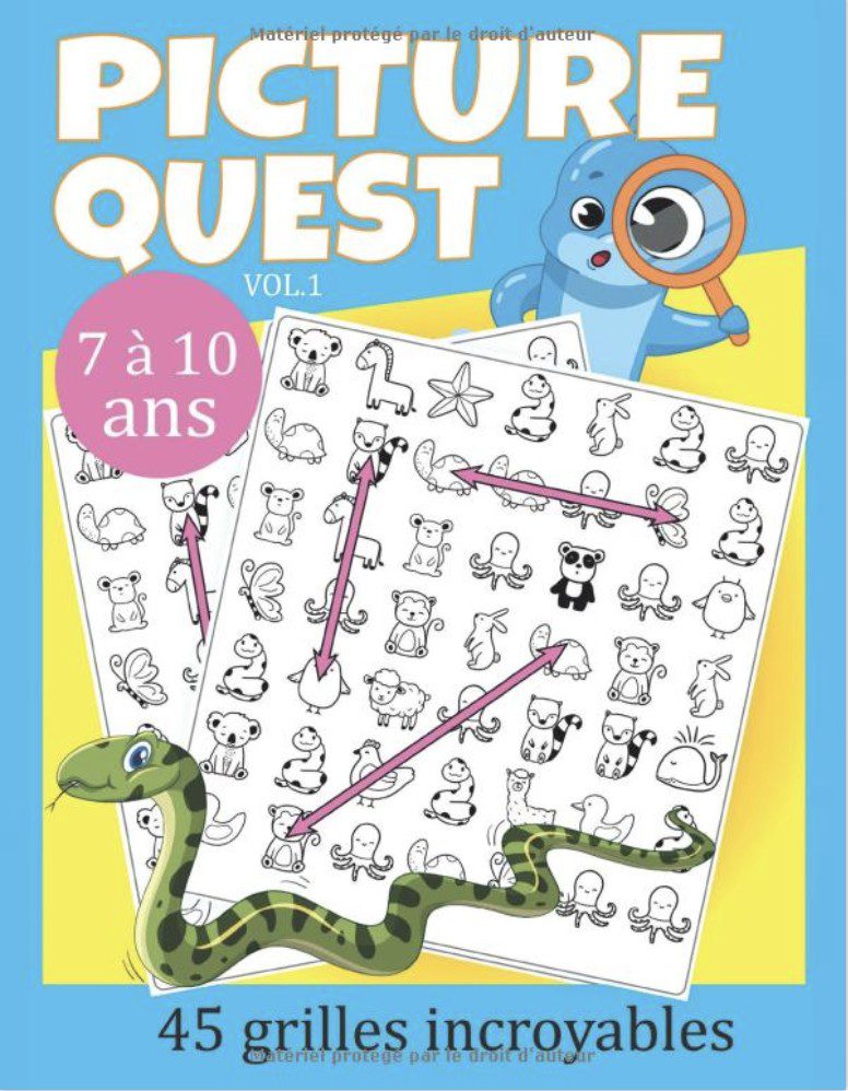 Picture Quest - cherche et trouve où se cachent les séries d'images