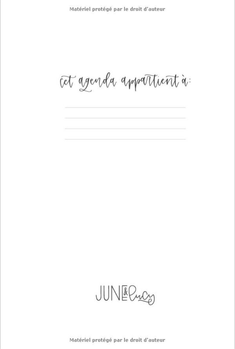Agenda 2023 2024 Coordinatrice du chaos