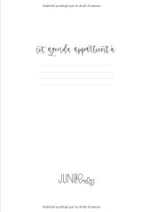 Agenda 2023 2024 Elle y croyait et elle l'a fait