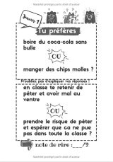 Tu préfères quoi ? Hilarant, drôle, idiot, facile, difficile et stimulant ! Un livre de 100 dilemmes loufoques et drôles