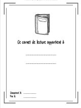 Mon carnet de lecture Mes lectures - carnet de lecture