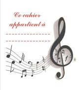 Cahier de musique Carnet de partitions | Papier manuscrit | Idéal pour les débutants et professionnels