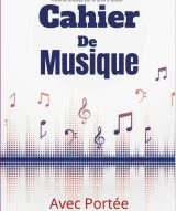 Cahier De Musique Papier Musique Avec 8 Grosses Portées