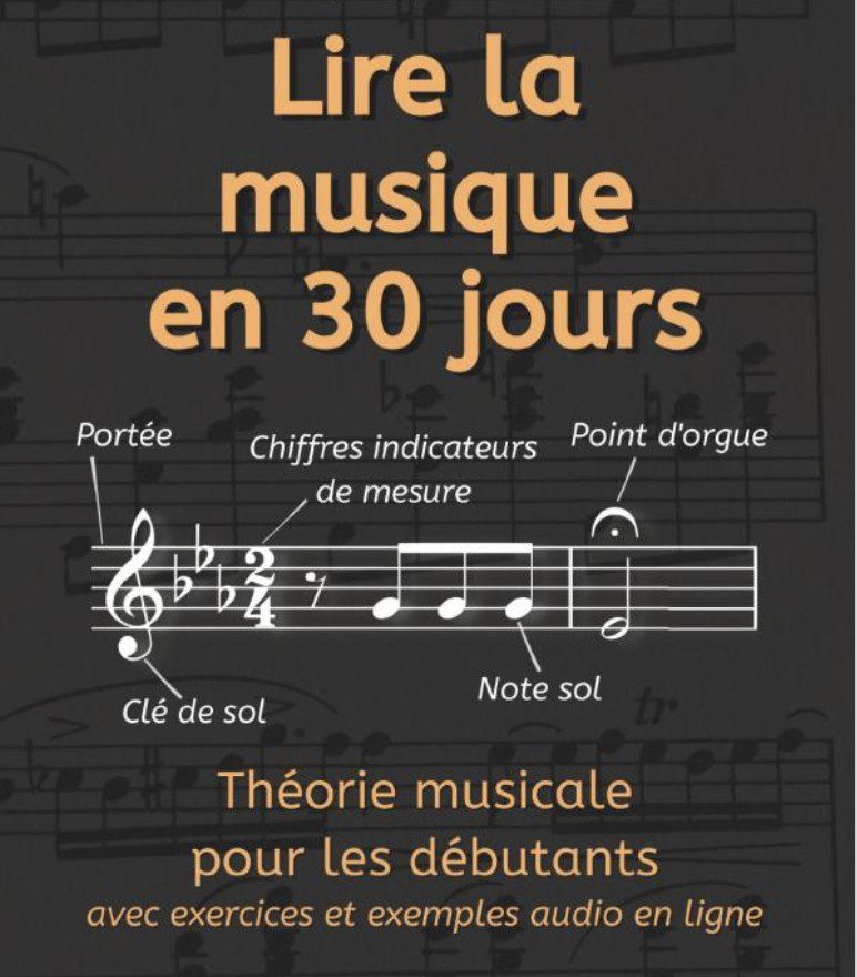 Lire la musique en 30 jours Théorie musicale pour les débutants