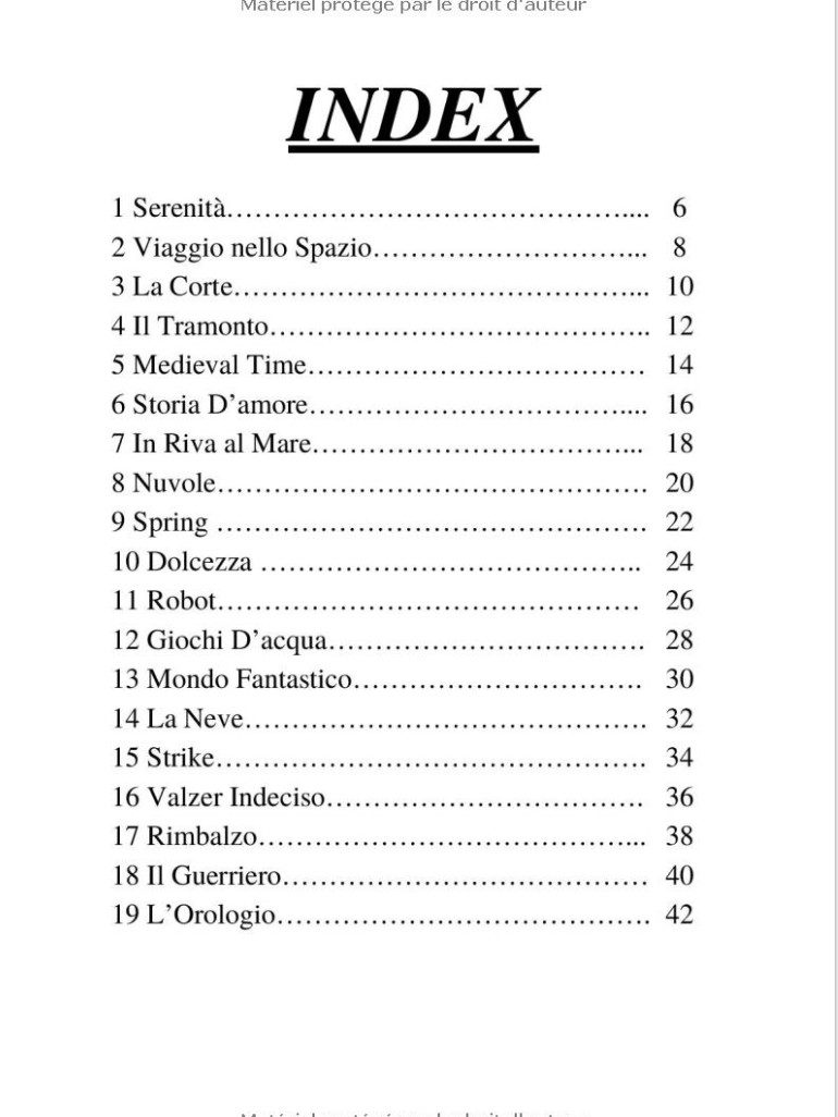19 pièces faciles pour piano dans un style moderne Des scores facilités par ordre de difficulté