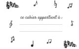 Cahier de Musique 4 grosses portées cahier de musique enfant et débutant