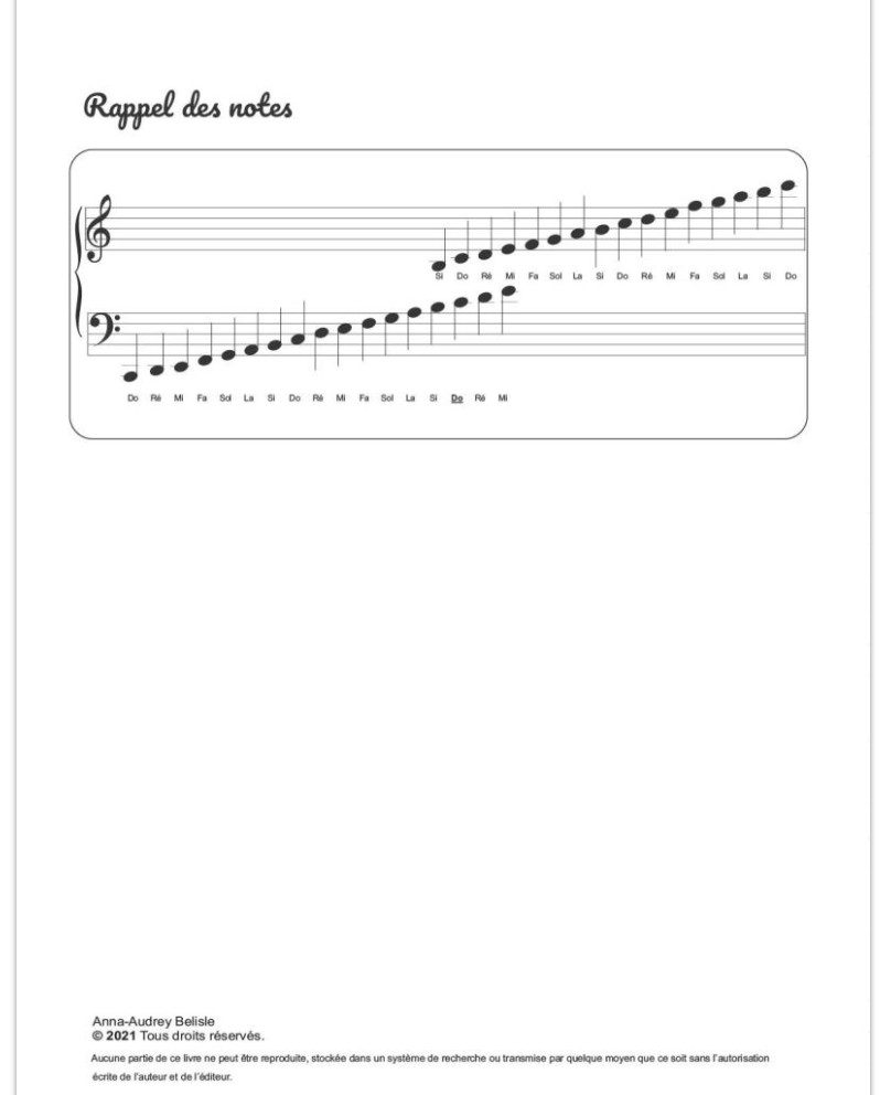 Cahier de Musique 21x29,7 cm | Carnet grand format A4 | Partitions 12 portées