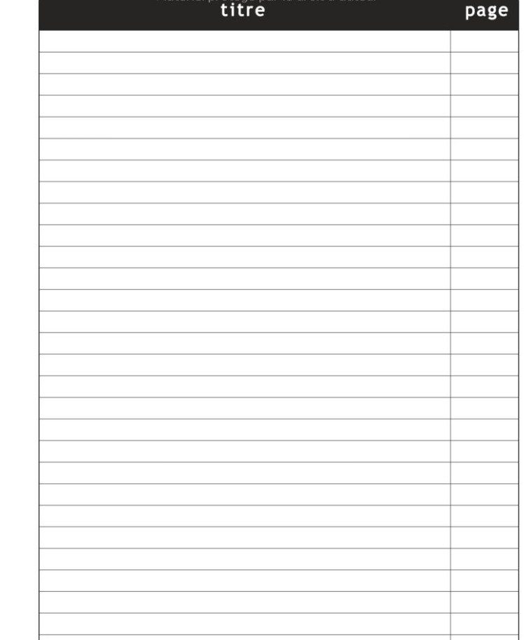 Cahier de Tablature pour Guitare Carnet de musique avec 7 tablatures et 6 diagrammes vierges