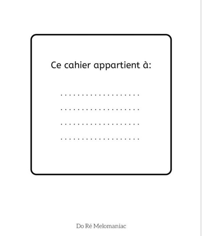 Papier à Musique - 13 Portées Par Page - 150 Pages Cahier de Musique , Cahier de Partitions