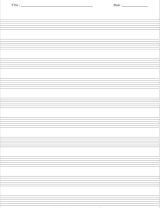 Mon Cahier De Guitare 21 x 29,7 - 100 pages de tablatures Carnet de musique pour guitaristes