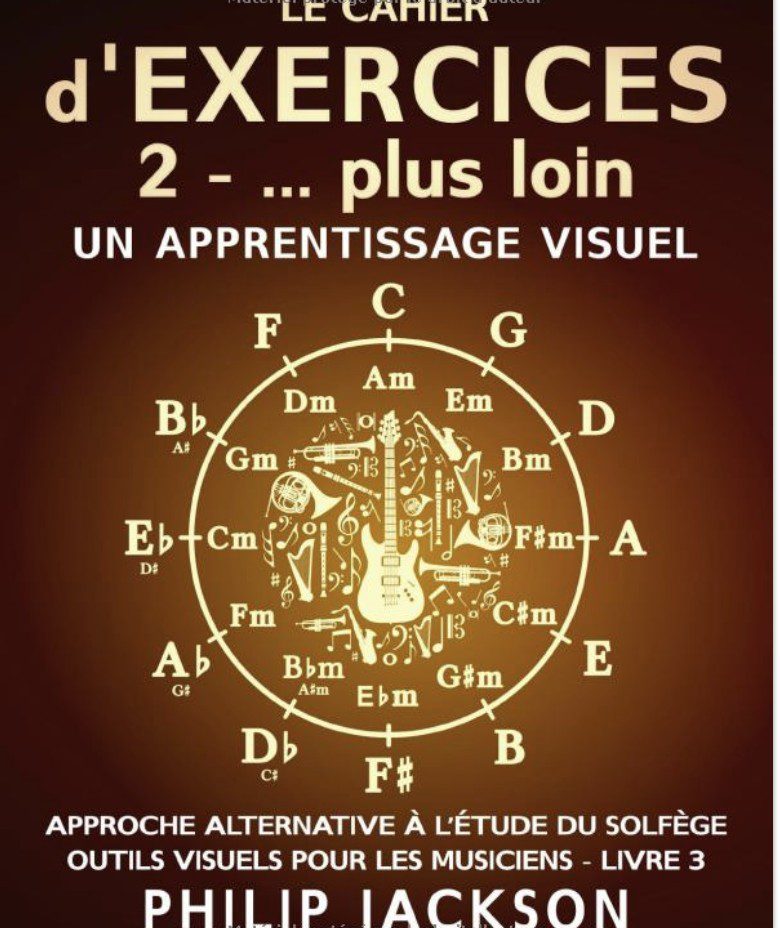 Le cahier d'exercices accords musique - tome 2