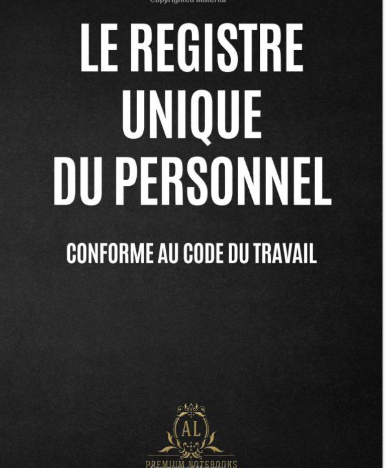 Registre unique du personnel