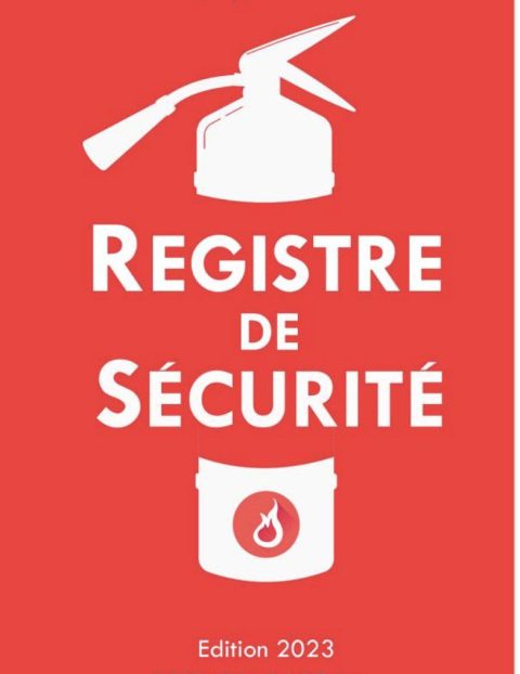 Registre de sécurité incendie ERP -