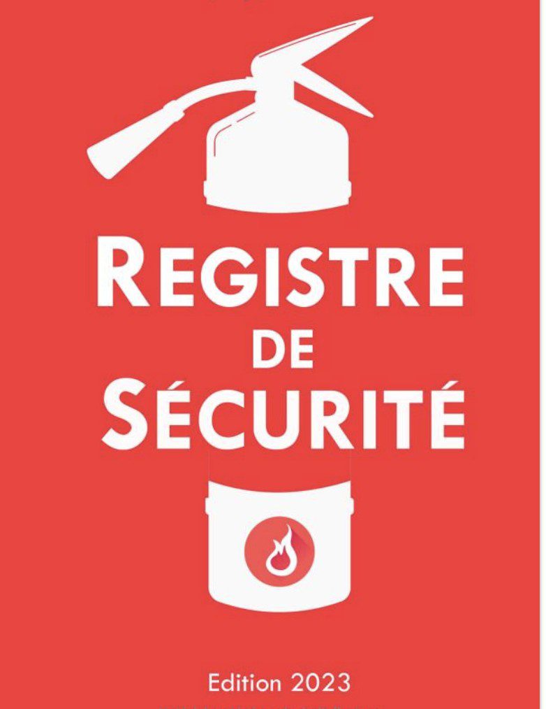 Registre de sécurité incendie ERP -