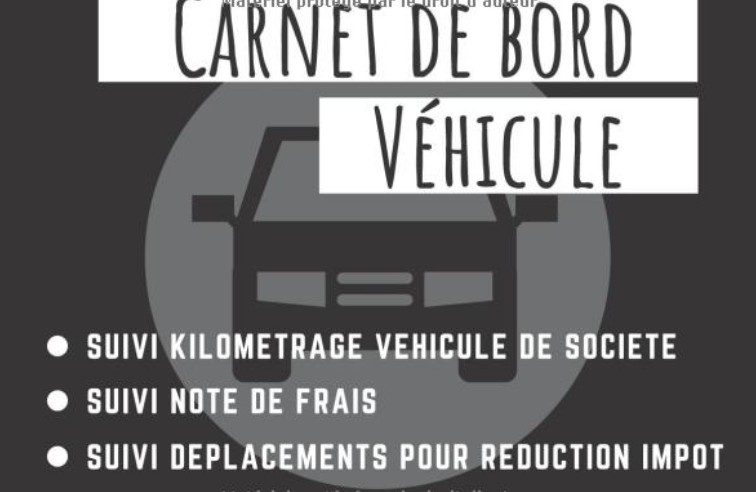 Carnet de bord véhicule Suivi des déplacements pour véhicule de société