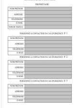 Livre de bord Journal de bord de 120 pages à remplir,contenant les éléments pertinents pour le suivi de la navigation et la sécurité du navire p