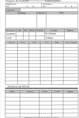 Livre de bord Journal de bord de 120 pages à remplir,contenant les éléments pertinents pour le suivi de la navigation et la sécurité du navire p
