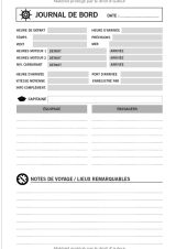 Mon journal de bord et carnet de maintenance L'indispensable registre pour bateaux, voiliers et yachts