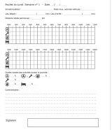 Livret individuel de contrôle du conducteur pour les transports routiers de voyageurs et de marchandises Feuillets simples pour les activités de 21 semaines
