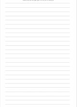 carnet de correspondance bleu nuit - carnet vierge ligné