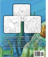 Bébés animaux de la Mer Un merveilleux livre de Coloriage pour Adultes