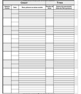 Registre Des Mouvements de Titres Pour SA et SAS | 1 200 Enregistrements