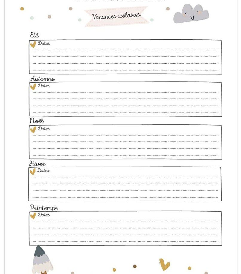 CAHIER DE LIAISON - ACCUEIL PERISCOLAIRE Carnet de liaison assistant(e)-maternel(le) parents