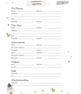 CAHIER DE LIAISON - ACCUEIL PERISCOLAIRE Carnet de liaison assistant(e)-maternel(le) parents - Journal de bord