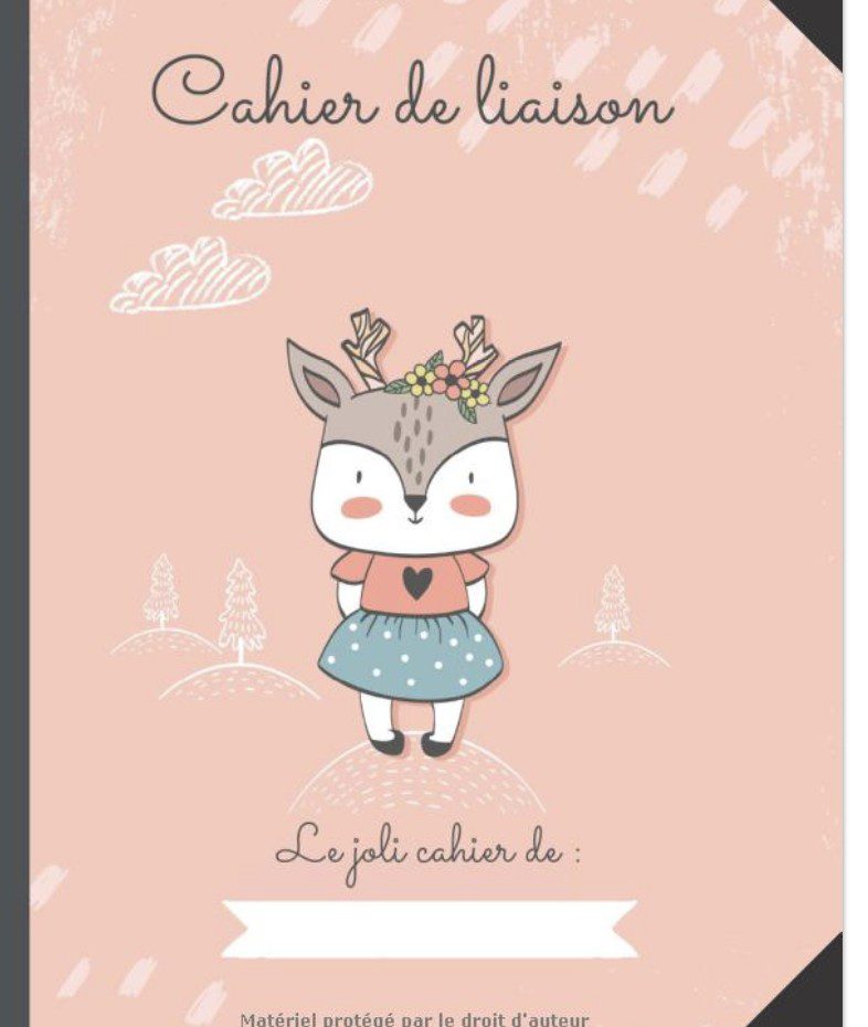 CAHIER DE LIAISON PARENTS - ASSISTANT(E)-MATERNEL(LE) - CRECHE - MAM