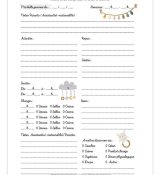 CAHIER DE LIAISON PARENTS - ASSISTANT(E)-MATERNEL(LE) - CRECHE