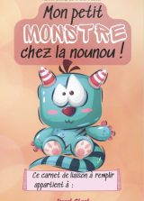 Mon carnet de liaison nounou | cahier de suivi quotidien nounou parents
