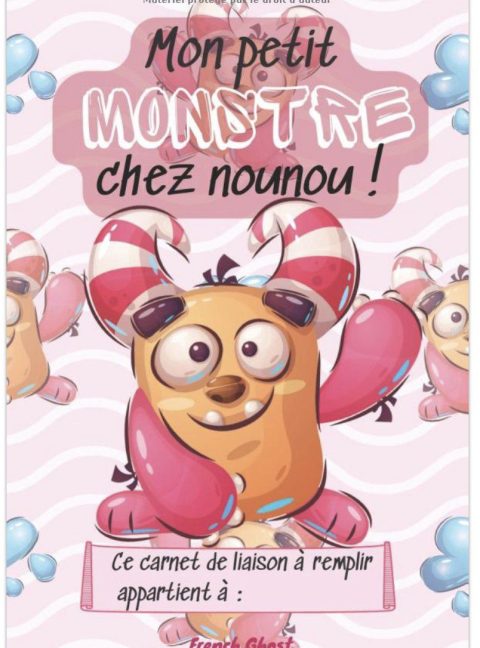 Mon carnet de liaison nounou | cahier de suivi quotidien nounou parents pour une communication