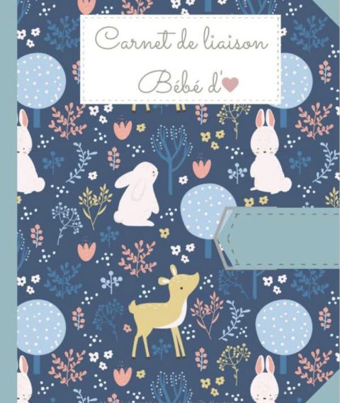 Cahier de liaison Bébé d'Amour Cahier de correspondance parents /MAM, crèche