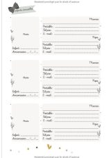 FICHES D'ENTRETIEN D'EMBAUCHE ASSISTANTE-MATERNELLE Carnet de 40 fiches contacts à remplir, listing des points à aborder durant l'entretien d'embauche pour prise de notes