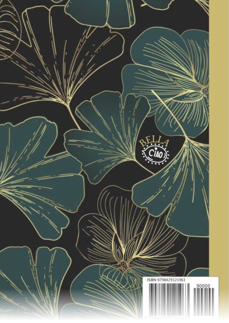 ASSISTANT PERSONNEL Carnet de notes Floral Chic Intérieur avec 100 pages blanches