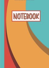 Notebook - Carnet de notes Couleurs 70's Intérieur 100 pages quadrillées - Petits carrés