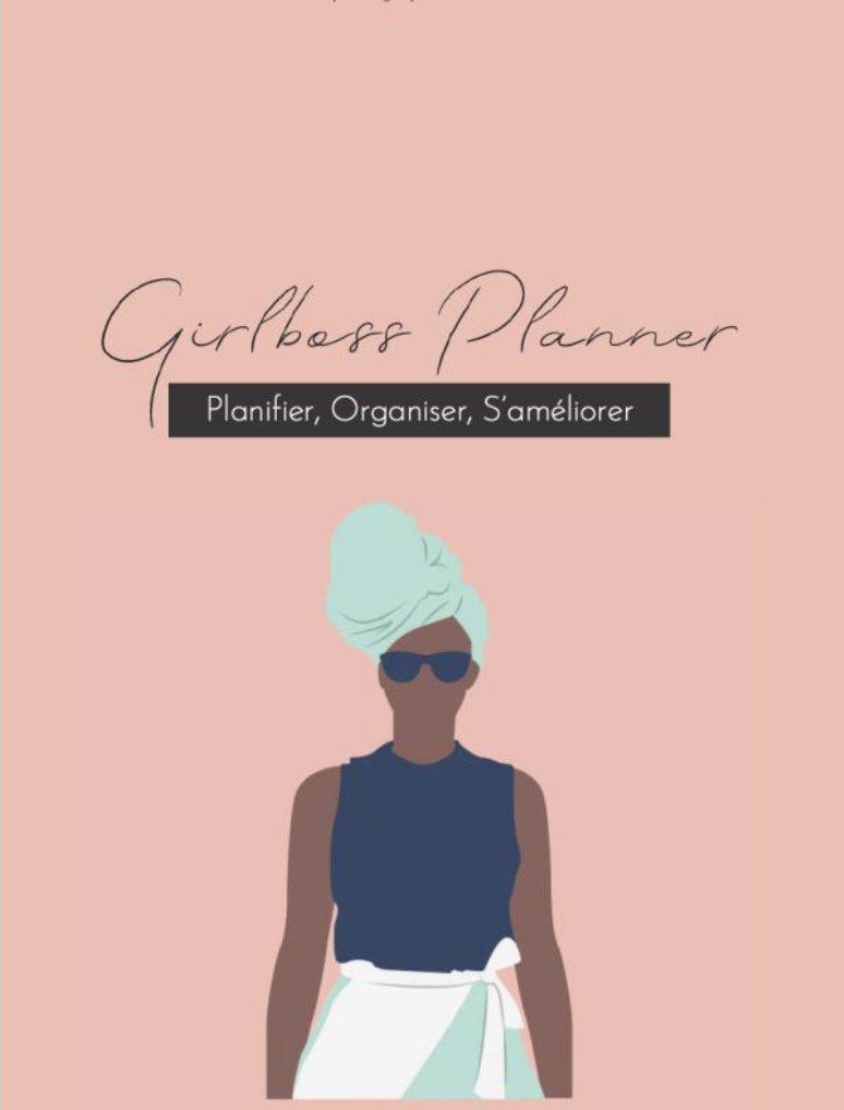 Girlboss planner Planifier, Organiser, S’améliorer Agenda pour maman, entrepreneur, freelance