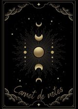 Carnet de notes Phase de la lune - Cycle de la lune - Cahier de notes Ligné - 120 pages