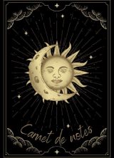 Carnet de notes Lune - Soleil - Cahier de notes Ligné - 120 pages