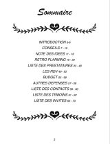 PLANIFICATEUR DE MARIAGE Carnet de mariage | Carnet à compléter pour planifier de A à Z